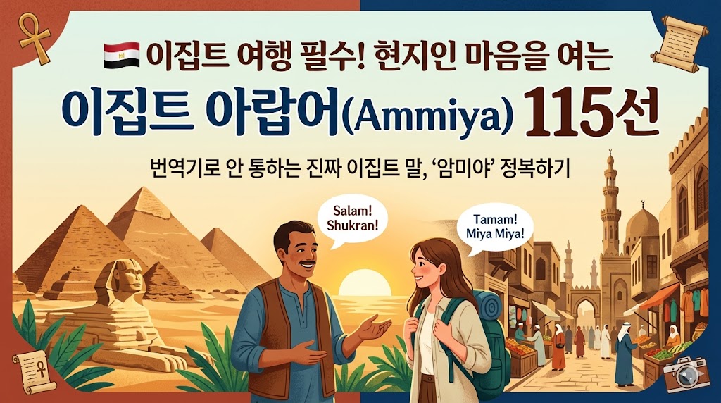 이집트 여행 아랍어